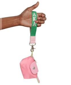 AKA Pink Wristlet Mini Pouch