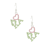 AKA Bling Earrings With Fish Hooks