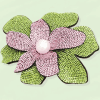 AKA Flower Brooch and Hair Clip | Chic Greek - Image 5