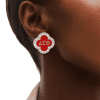 DST Clover Stud Earrings