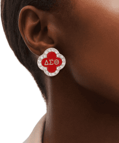 DST Clover Stud Earrings