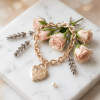 DST Gold 1913 Heart Lock Bracelet - Image 5
