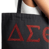 DST Black Rhinestone Tote Bag - Image 3