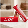 Delta Sigma Theta Seat Belt Covers | Crimson Plush 2-Piece Set - Image 5