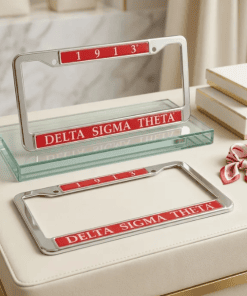 Alternative view of Delta Sigma Theta 1913 - DST License Plate Frame