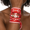 DST gold letter bracelet