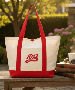 Alternative view of DST Large Tote Bag - Sorority Canvas Bag