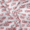 DST Red and White Scarf - Image 3