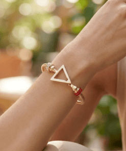 DST Silver Bangle