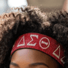 DST Red Rhinestone Headband - Image 3