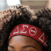 DST Red Rhinestone Headband