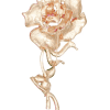 AKA-Inspired Pink Rose Brooch - Image 4