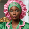 AKA Pink Sleep Bonnet