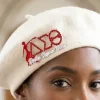 Delta Sigma Theta Red Fortitude Rhinestone Brooch - Image 3