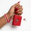 DST Earbud Case Keychain – Red 1913 Snap Pouch with Clip - Image 3