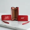 Delta Sigma Theta Wallet | Red DST 1913 Zip-Around Wristlet - Image 2