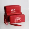 Delta Sigma Theta Wallet | Red DST 1913 Zip-Around Wristlet - Image 4
