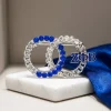 Zeta Phi Beta Circles Rhinestone Brooch