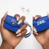 ZPB Blue 1920 Earbud Mini Snap Case with Clip - Image 3
