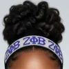 zeta phi beta headband