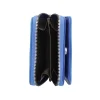ZPB Sorority Blue Tassel Keychain Zipper Wallet - Image 5