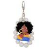 Blue Gold Woman Pearl Keychain SGRHO - Image 2