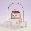 OES Multicolor Rhinestone Perfume Brooch - Image 4