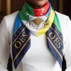 OES Navy Colorblock Five Points & Heroines Scarf - Image 3