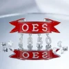 Order of the Eastern Star 1850 Banner Brooch Lapel Pin - Image 3