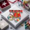 Order of the Eastern Star 1850 Ribbon Charm Brooch - Image 5