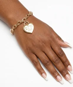 SGRHO Gold 1922 Legacy Heart Lock Chain Bracelet