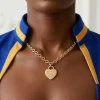 SGRHO Gold 1922 Legacy Heart Lock Chain Necklace - Image 5