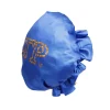 SGRHO Sorority Blue Gold Satin Sleep Bonnet Cap - Image 3