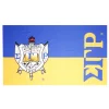 SGRHO Sorority Gold Blue Fashion Shawl Scarf - Image 3