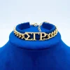 SGRHO Sorority Gold Chain Greek Letter Bracelet