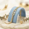 SGRHO Sorority Gold Chain Greek Letter Bracelet - Image 5