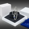 ZPB Silver Cable Logo Bangle